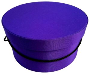 9-Dark Purple - Deep dark purple with a black cording handle.