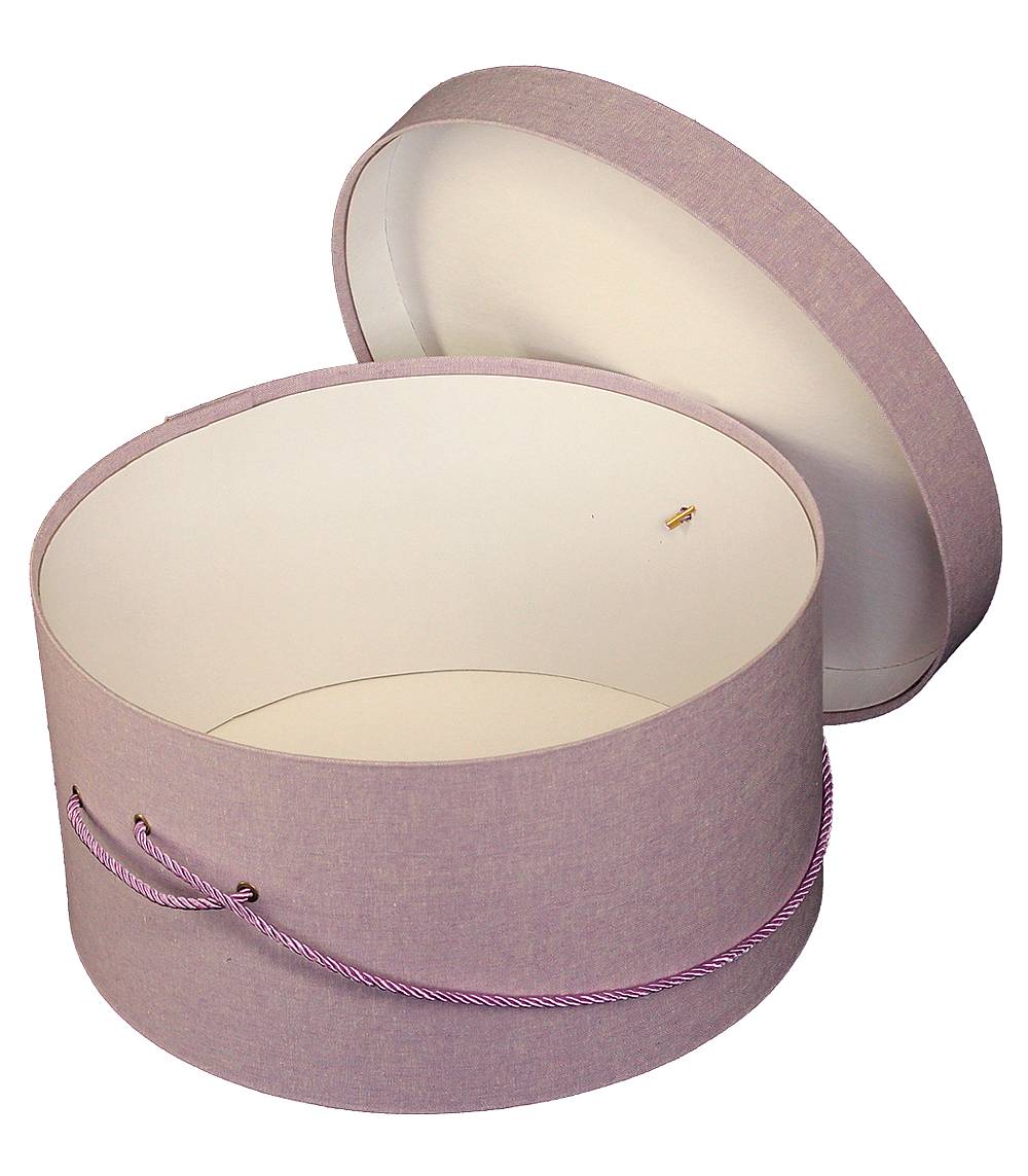198-Light purple linen with a light purple cording handle - Image 2