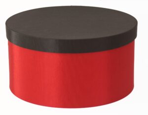 Red bengaline  with a black bengaline lid #150