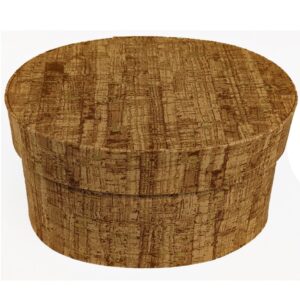 Cork – brown and tan cork design with gold accents.